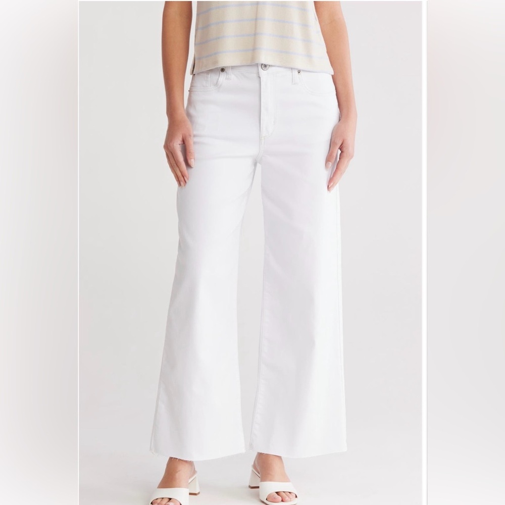 STS Blues Women's White Wide-Leg Jeans - NWT